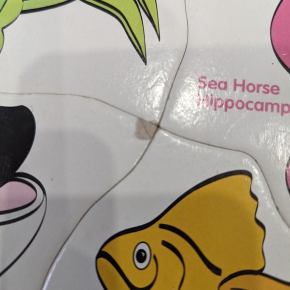 Set of 5 cardboard puzzles. - Picture 5 of 6